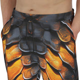 Men's Sweatpants Dragon Skales Texture Print