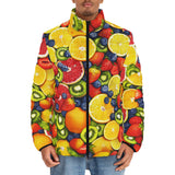Down-Padded Puffer Jacket Fruits and Berries Mix