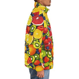 Down-Padded Puffer Jacket Fruits and Berries Mix