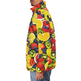 Down-Padded Puffer Jacket Fruits and Berries Mix