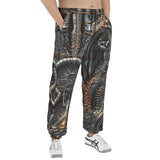 Men's Sweatpants Biomechanical Creatures Pattern