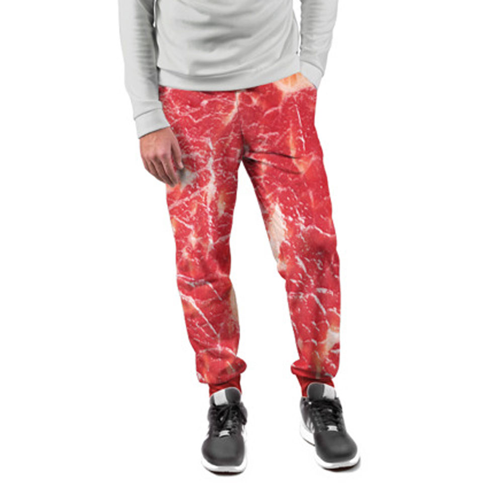 Full Printed Men’s Pants, “Meat” – Сlothing Store 