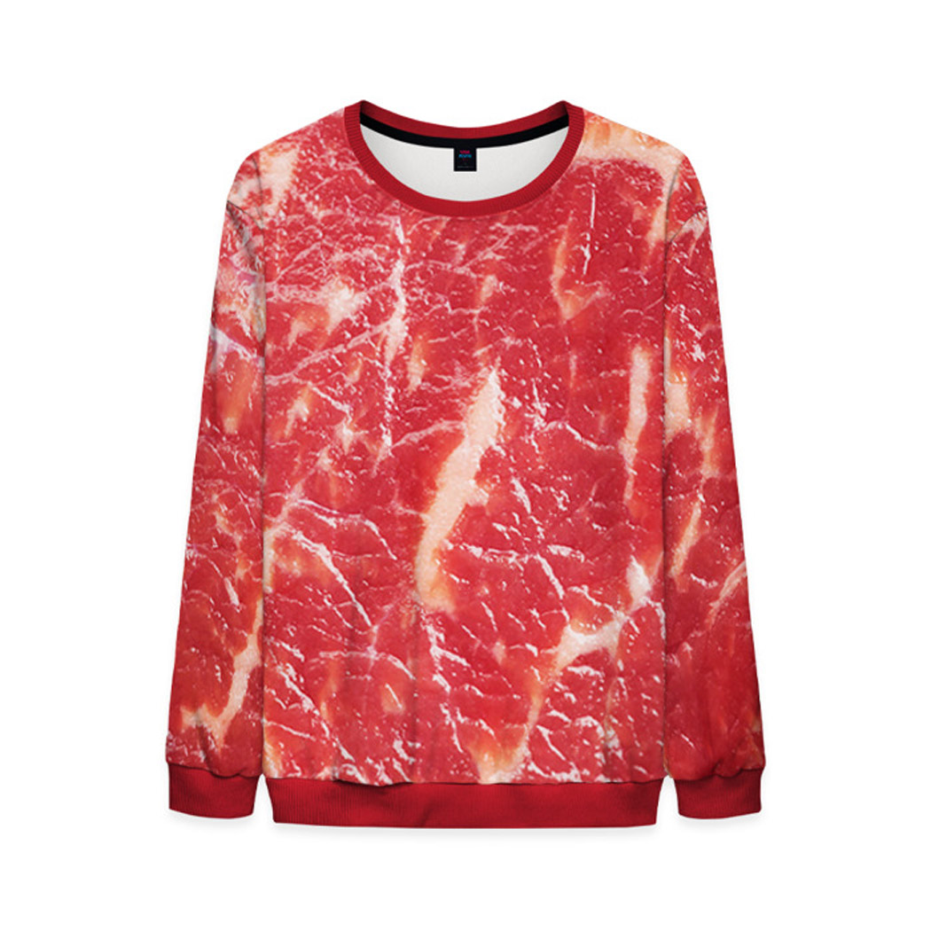 meat sweatshirt