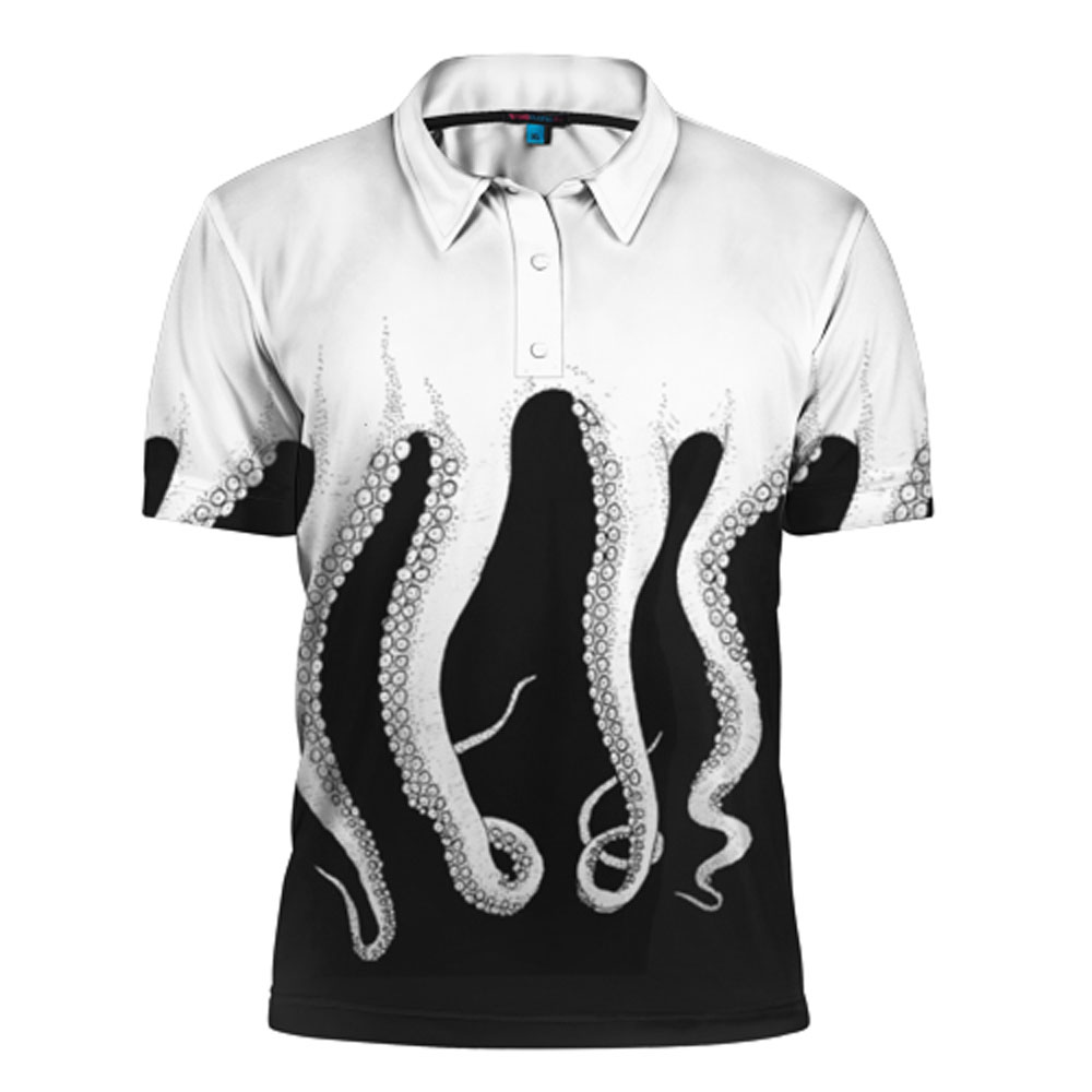 octopus polo shirt