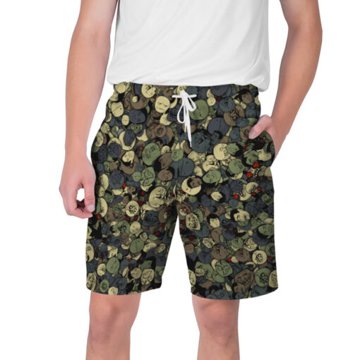 Internet Memes Camouflage Shorts For Men Quantum Boutique