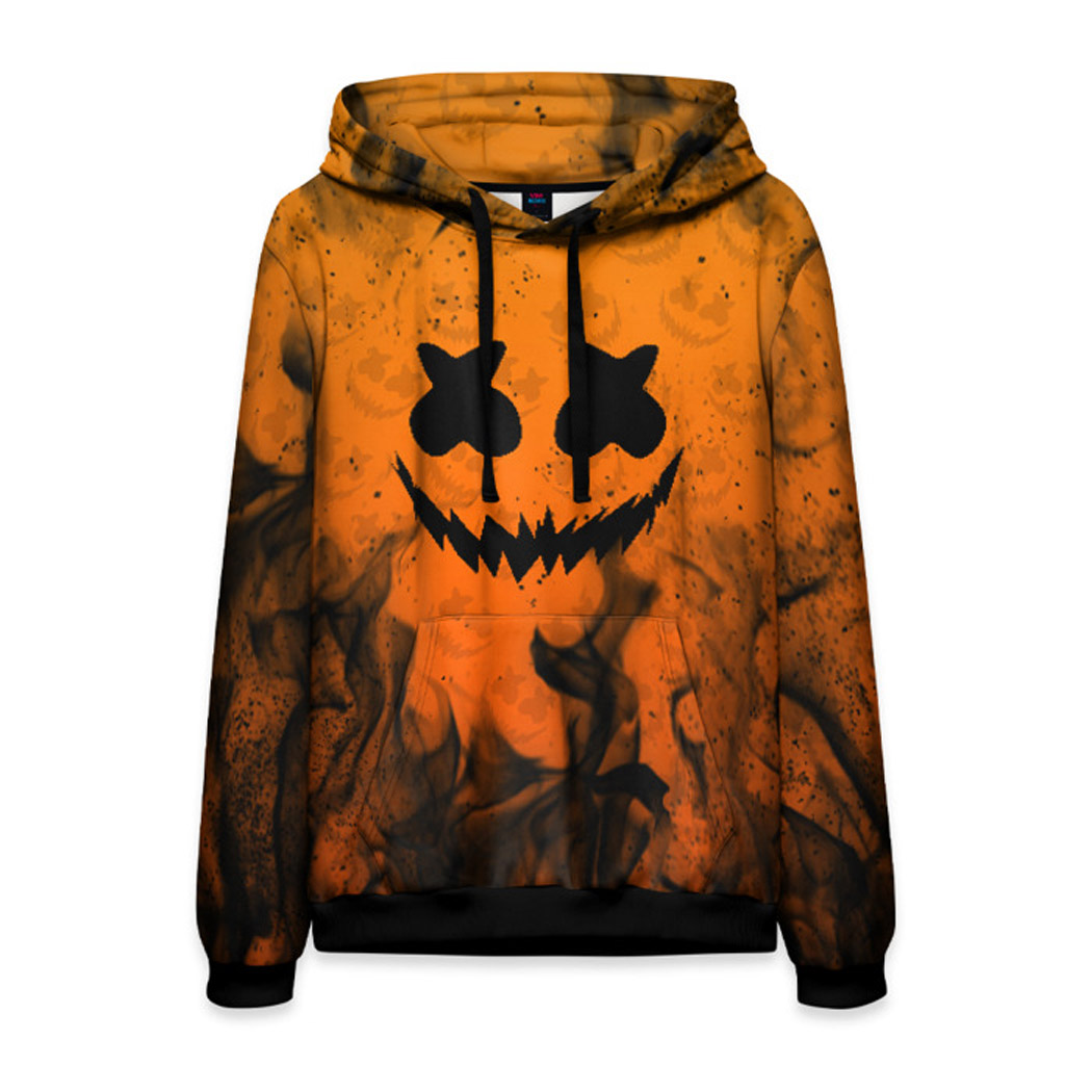 marshmello hoodie orange