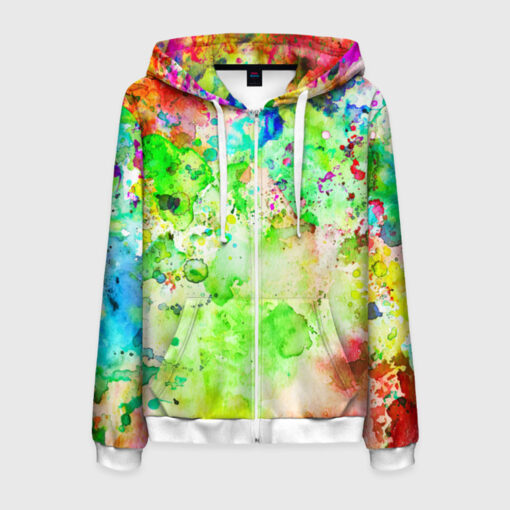 bright colored zip up hoodies