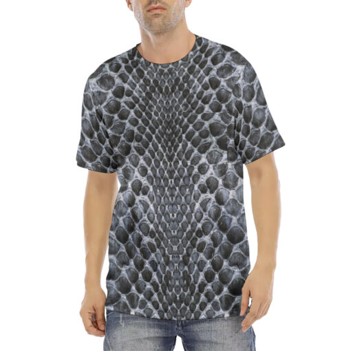 Gray Snake Men's T-Shirt