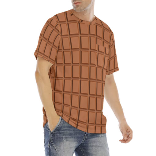 Chocolate Bar Men's T-Shirt - Image 3