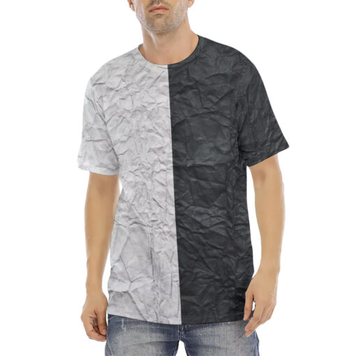 Black n White Paper Men's T-Shirt