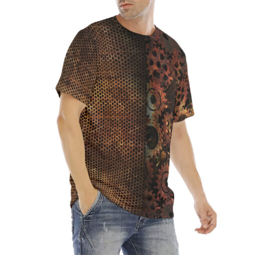 Steampunk Gears Men's T-Shirt - Image 3