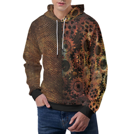 Steampunk Gears Men's Hoodie