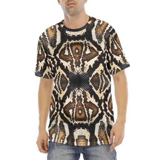 Snake Pattern Men's T-Shirt