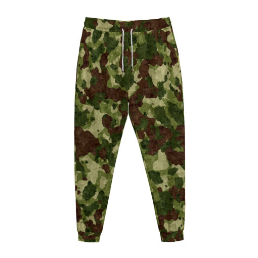 Green Camouflage Sweatpants