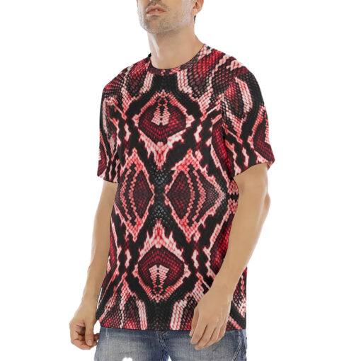 Red Snake Men's T-Shirt - Image 2