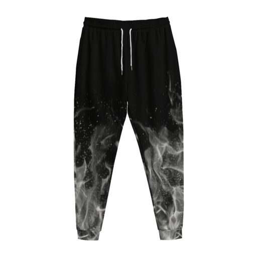 White Fire Sweatpants