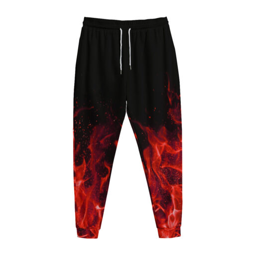 Red Fire Sweatpants