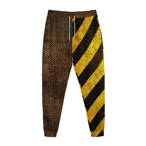 Rusty Mesh Stripes Sweatpants