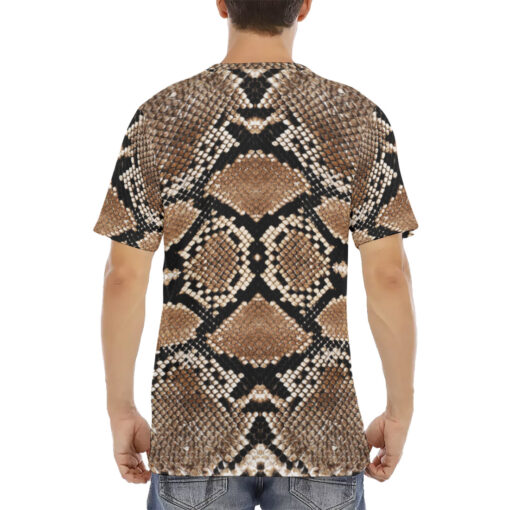 Snake Pattern Men's T-Shirt - Image 4