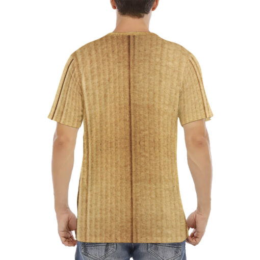 Carton Texture Men's T-Shirt - Image 4