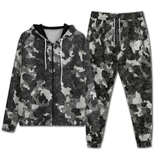 Gray Camouflage Men's Tracksuit