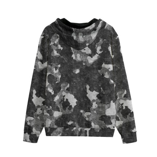 Gray Camouflage Men's Tracksuit - Image 2