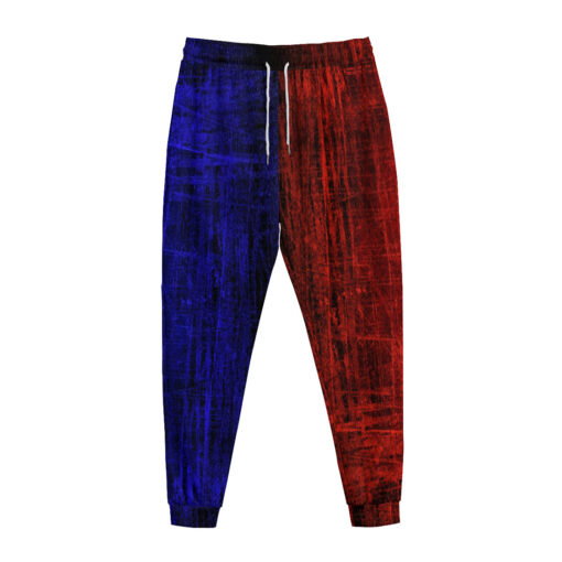 Red n Blue Scuffs Sweatpants