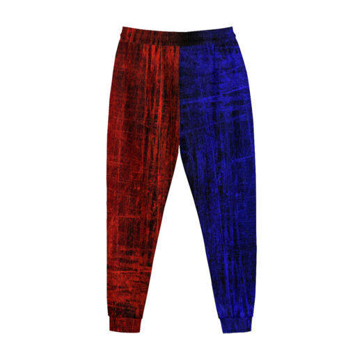 Red n Blue Scuffs Sweatpants - Image 2