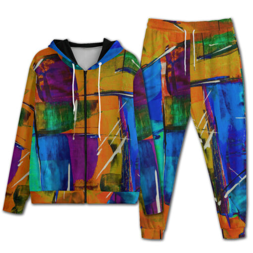 Art Abstraction Men's Tracksuit