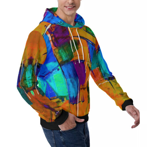 Art Abstraction Men's Hoodie - Image 3