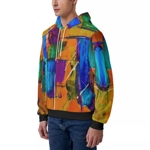 Art Abstraction Men's Hoodie - Image 2