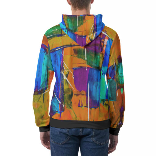 Art Abstraction Men's Hoodie - Image 4