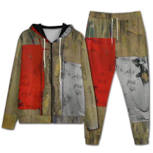 Modern Art Abstraction Men's Tracksuit