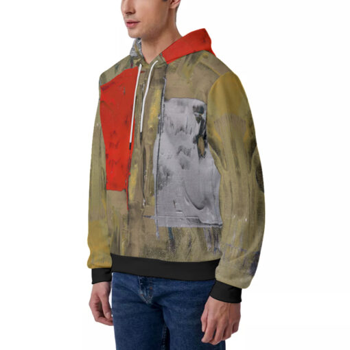 Modern Art Abstraction Men's Hoodie - Image 2