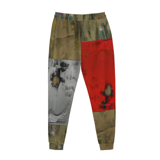 Modern Art Abstraction Men's Tracksuit - Image 3