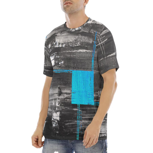 Modern Art Abstraction Men's T-Shirt - Image 2