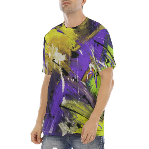 Modern Art Abstraction Men's T-Shirt - Image 2