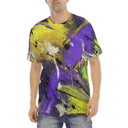 Modern Art Abstraction Men's T-Shirt