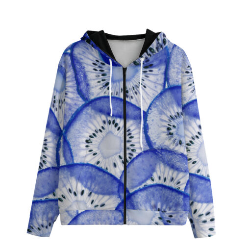 Blue Kiwi Men's Zip Up Hoodie