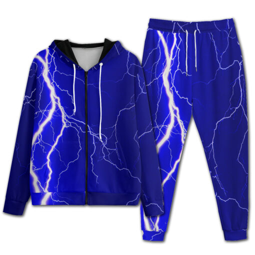 Blue Lightning Men's Tracksuit