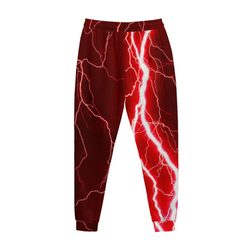 Red Lightning Sweatpants - Image 2