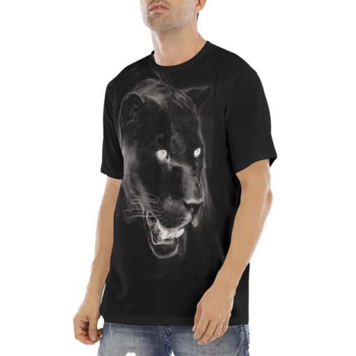 Panther Print Men's T-Shirt - Image 2