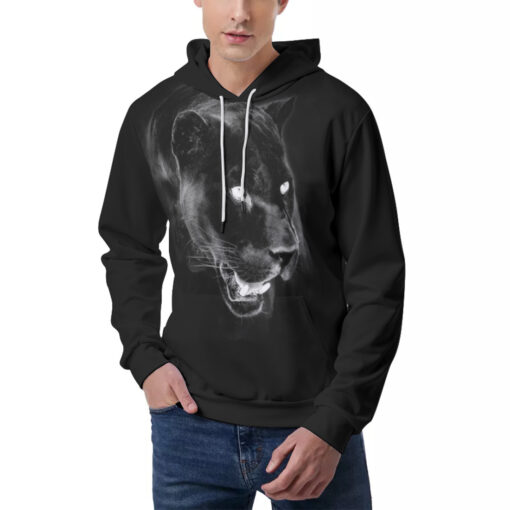 Panther Print Men's Hoodie