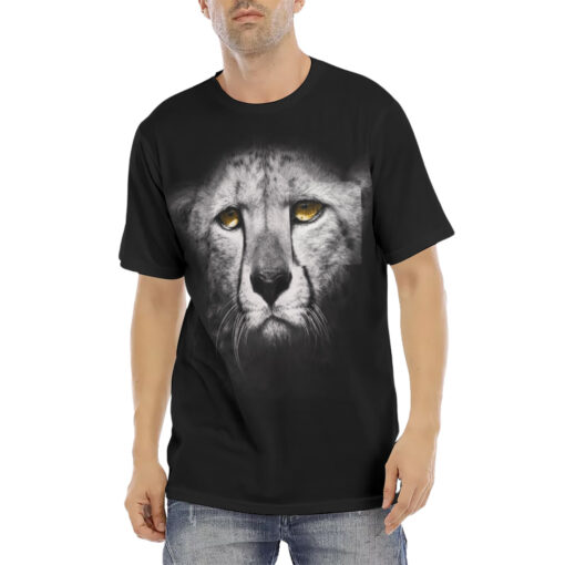 Cheetah Print Men's T-Shirt