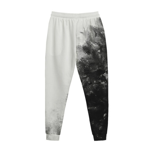 Black n White Abstraction Men's Tracksuit - Image 3