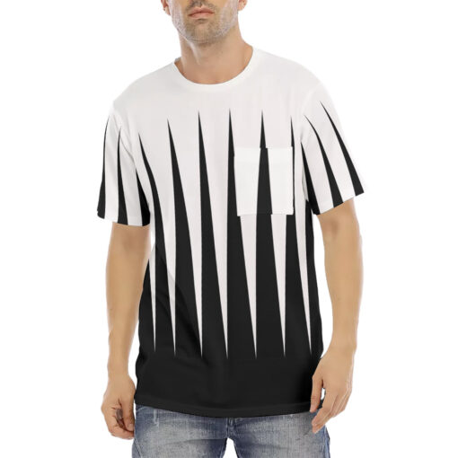 Black n White Stripes Men's T-Shirt