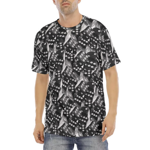 Black n White Dice Men's T-Shirt