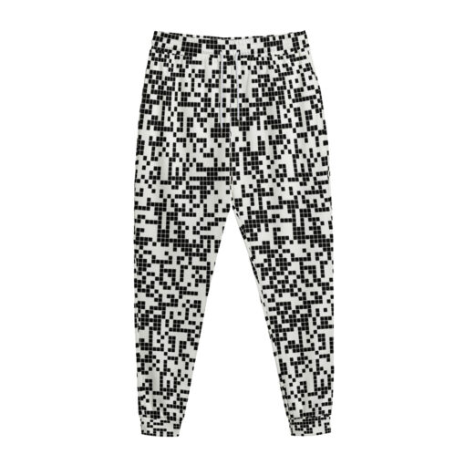 Black n White Pixels Sweatpants