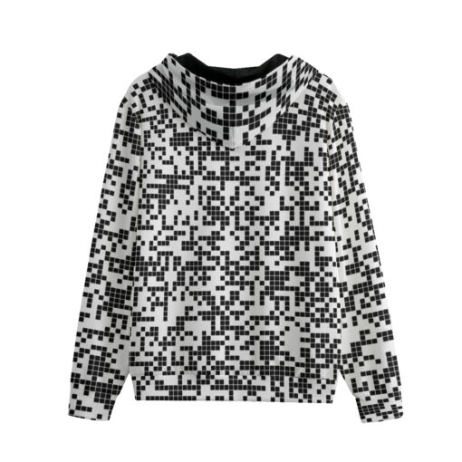 Black n White Pixels Men's Tracksuit - Image 2