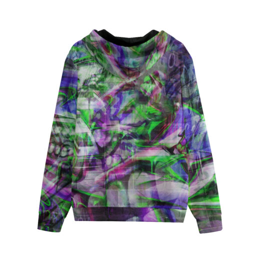 Street Art Graffiti Men's Zip Up Hoodie - Image 2